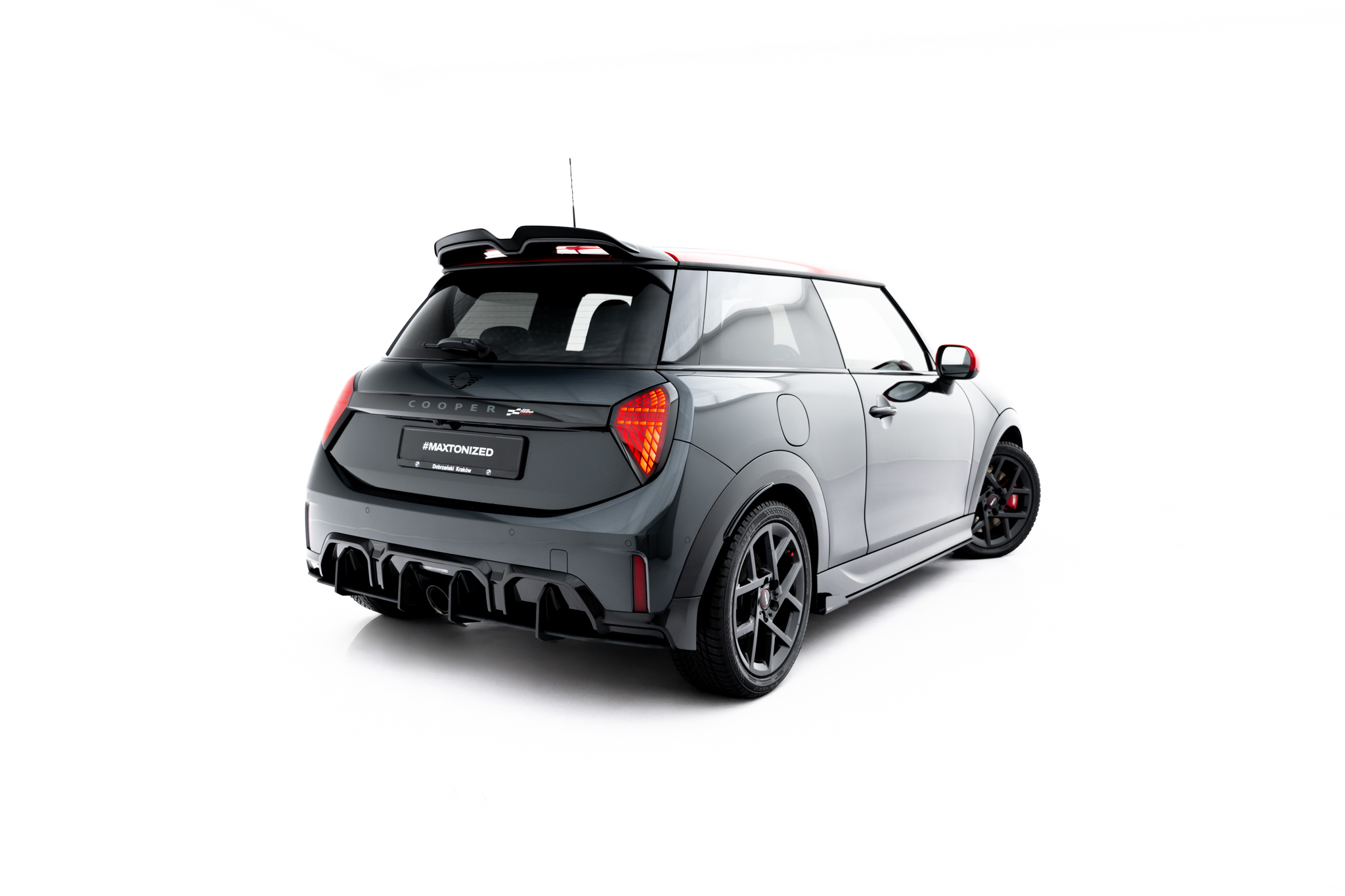 STREET PRO REAR DIFFUSER SUITABLE FOR MINI COOPER JOHN COOPER WORKS F65 – MAXTON DESIGN - 3
