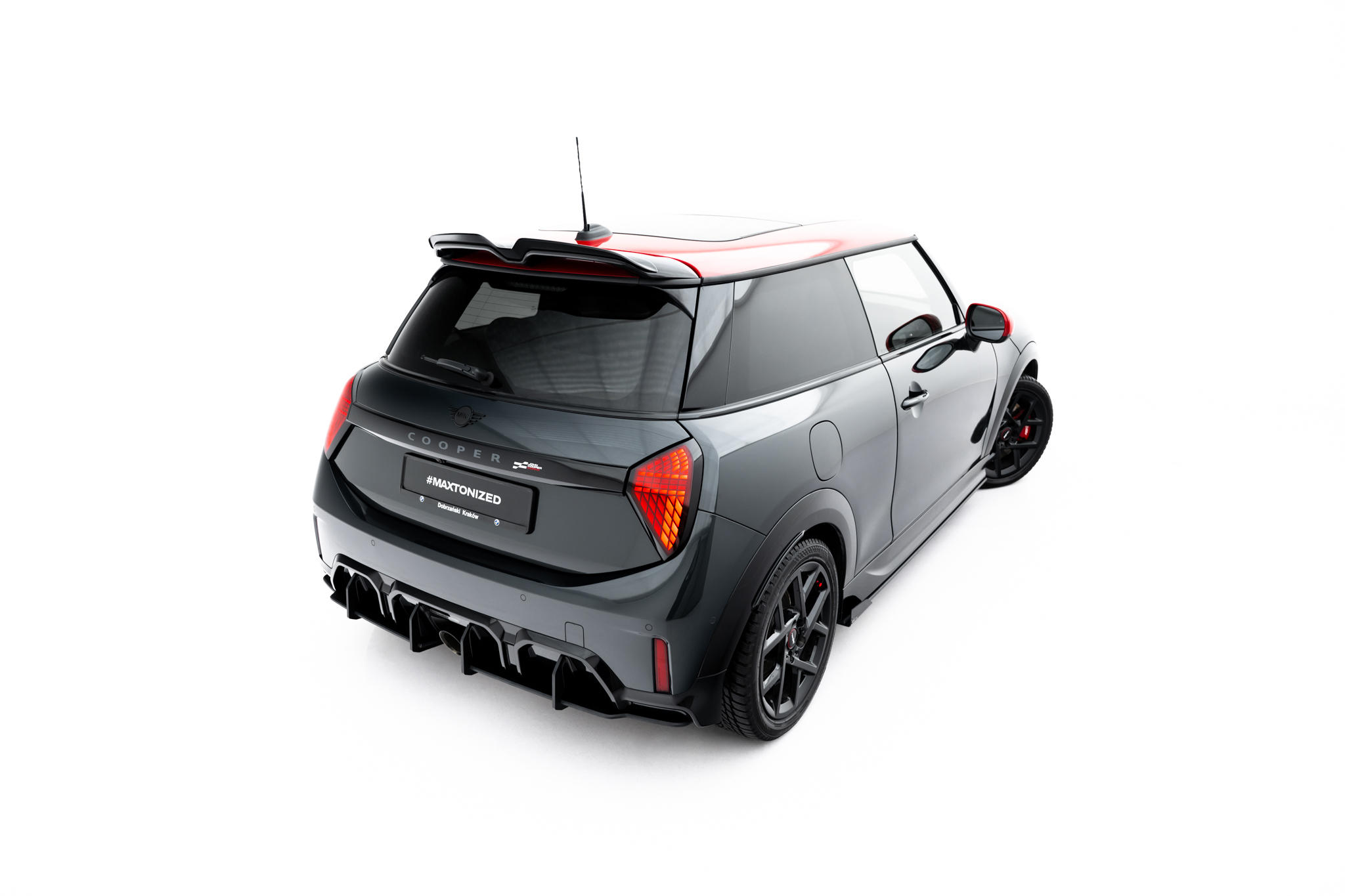 STREET PRO REAR DIFFUSER SUITABLE FOR MINI COOPER JOHN COOPER WORKS F65 – MAXTON DESIGN - 6