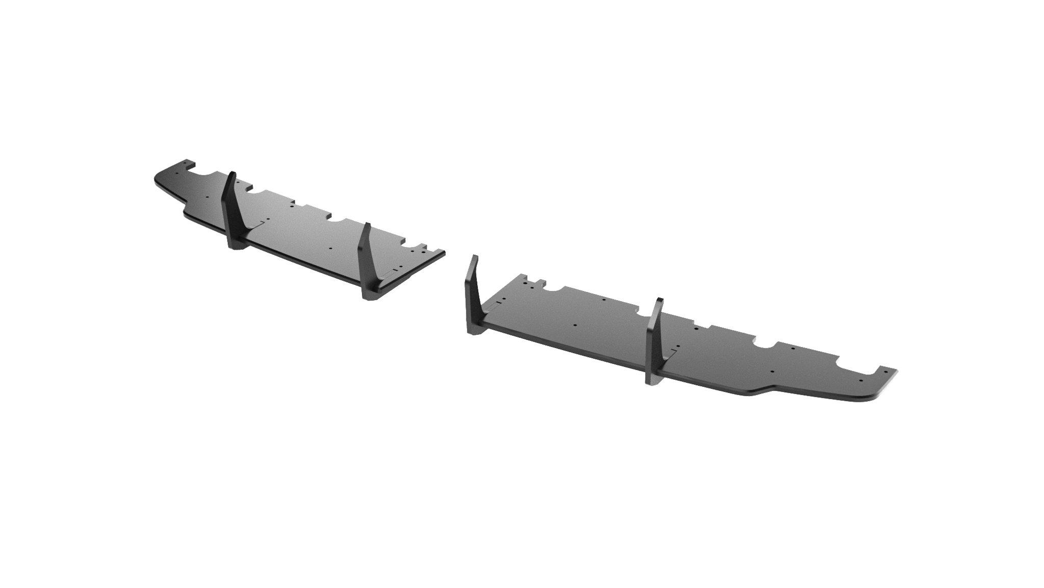 STREET PRO REAR DIFFUSER SUITABLE FOR MINI COOPER JOHN COOPER WORKS F65 – MAXTON DESIGN