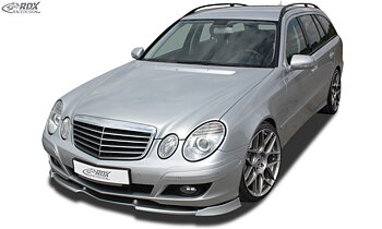 FRÄMRE STÖTFÅNGARE LÄPP VARIO-X MERCEDES E-CLASS W211 2006+ FRONT LIP SPLITTER