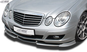 FRÄMRE STÖTFÅNGARE LÄPP VARIO-X MERCEDES E-CLASS W211 2006+ FRONT LIP SPLITTER