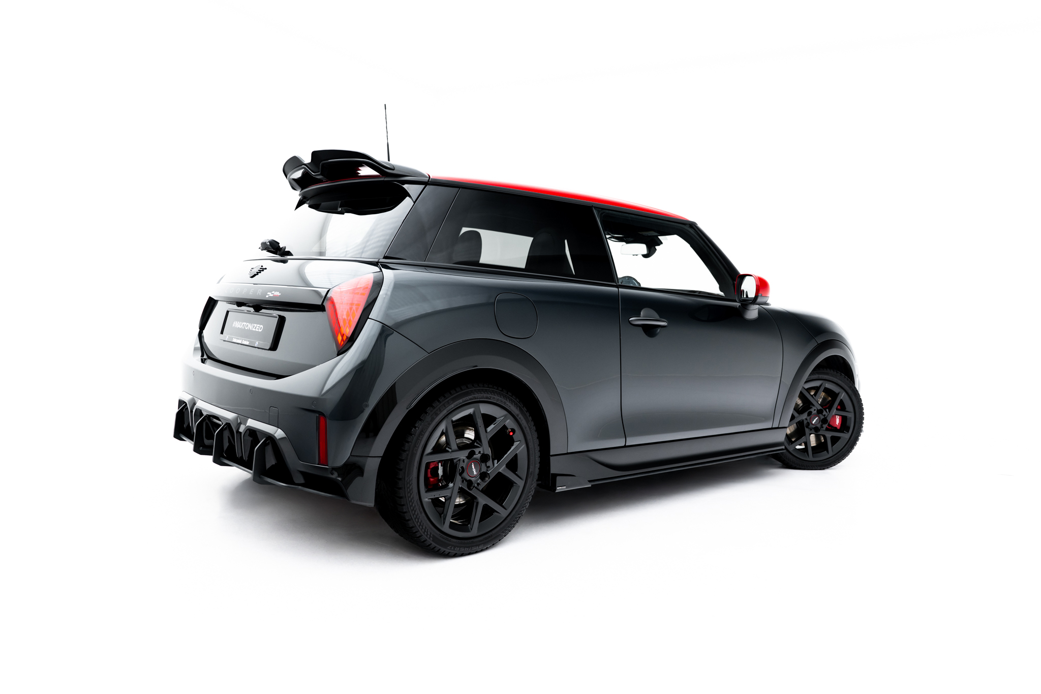 STREET PRO SIDE SKIRTS DIFFUSERS + FLAPS SUITABLE FOR MINI COOPER JOHN COOPER WORKS F65 – MAXTON DESIGN - 7