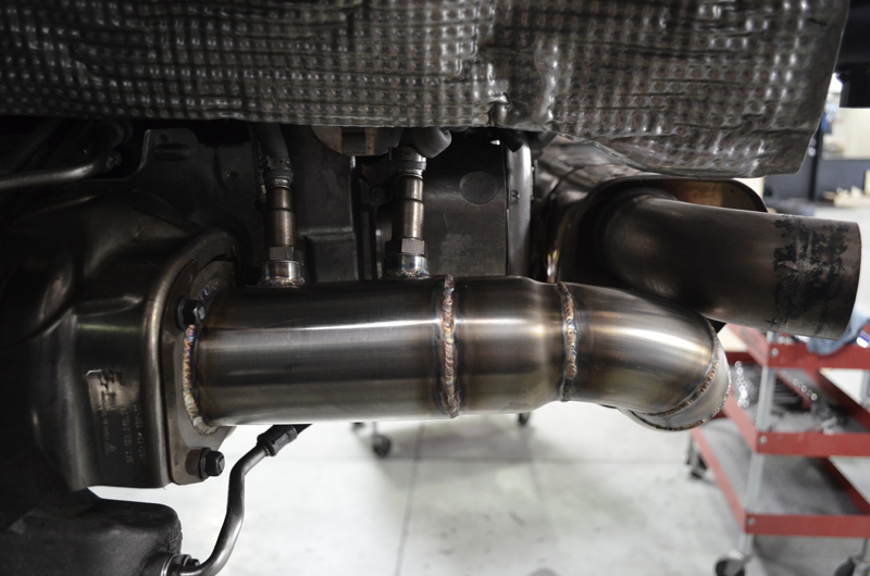 AGENCY POWER RACE PIPES PORSCHE 997.2 TURBO 10-12