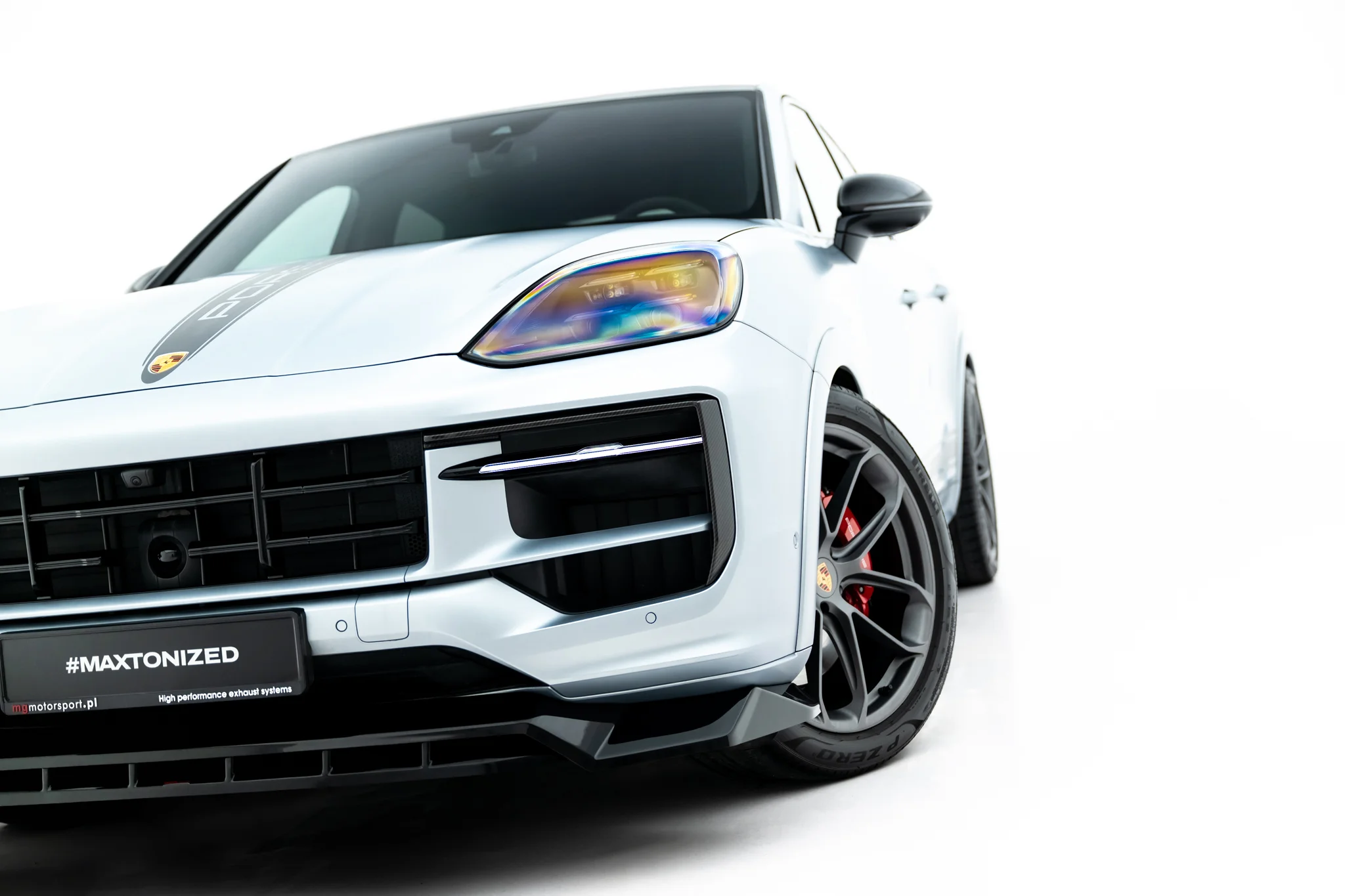 FRONT SPLITTER SUITABLE FOR PORSCHE CAYENNE SUV / COUPE MK3 FACELIFT – MAXTON DESIGN - 4