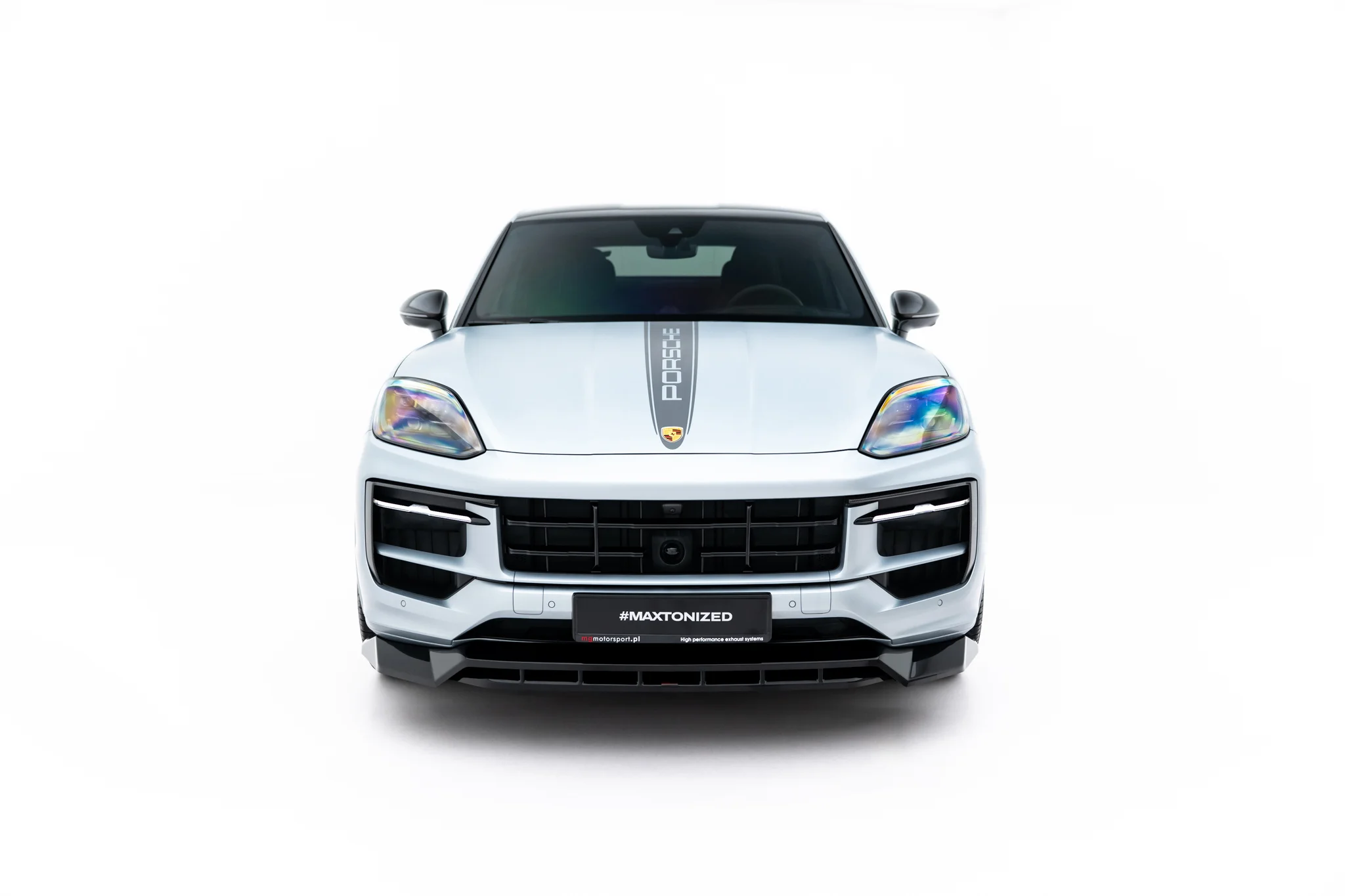 FRONT SPLITTER SUITABLE FOR PORSCHE CAYENNE SUV / COUPE MK3 FACELIFT – MAXTON DESIGN - 3