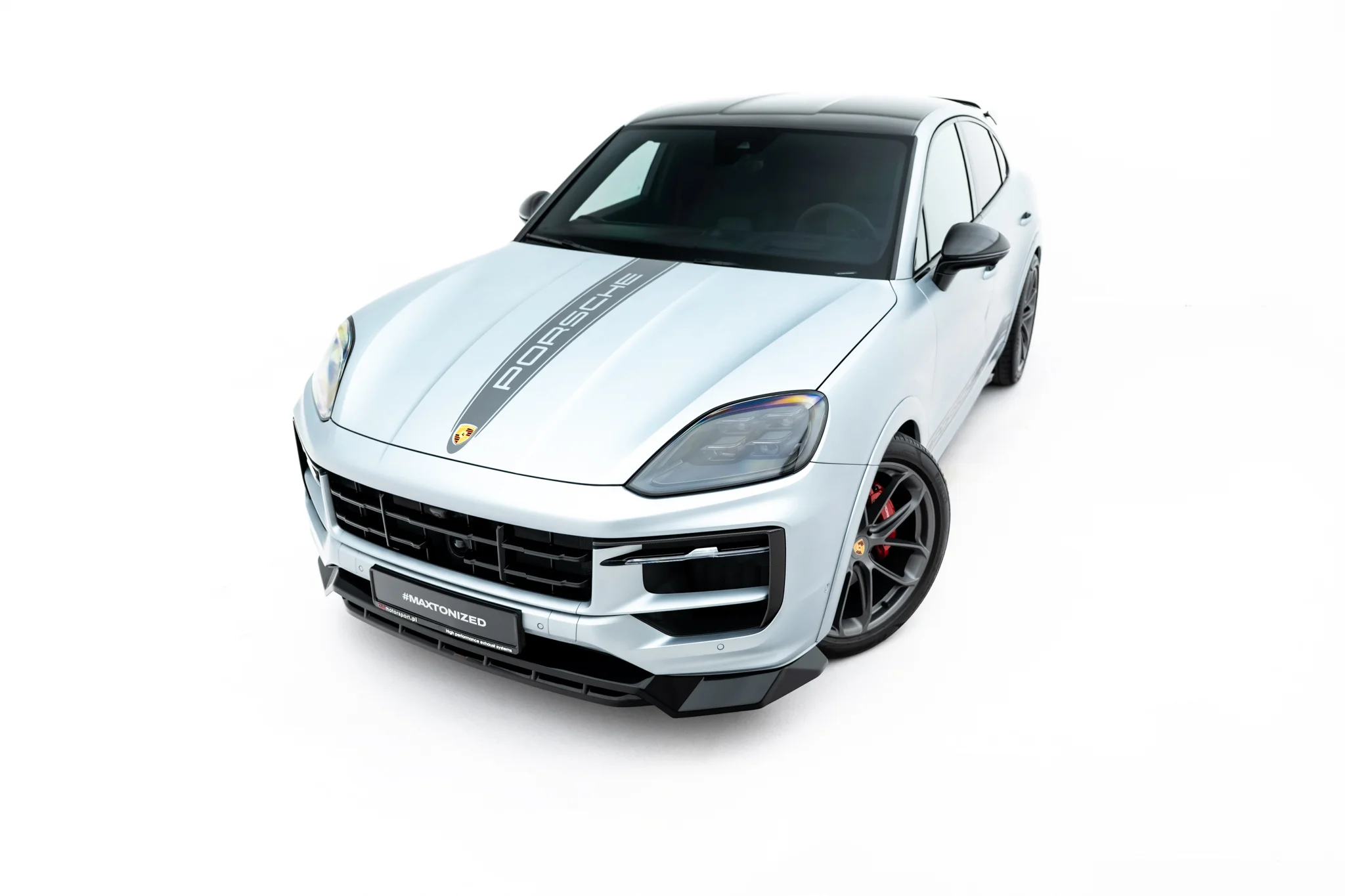 FRONT SPLITTER SUITABLE FOR PORSCHE CAYENNE SUV / COUPE MK3 FACELIFT – MAXTON DESIGN - 7