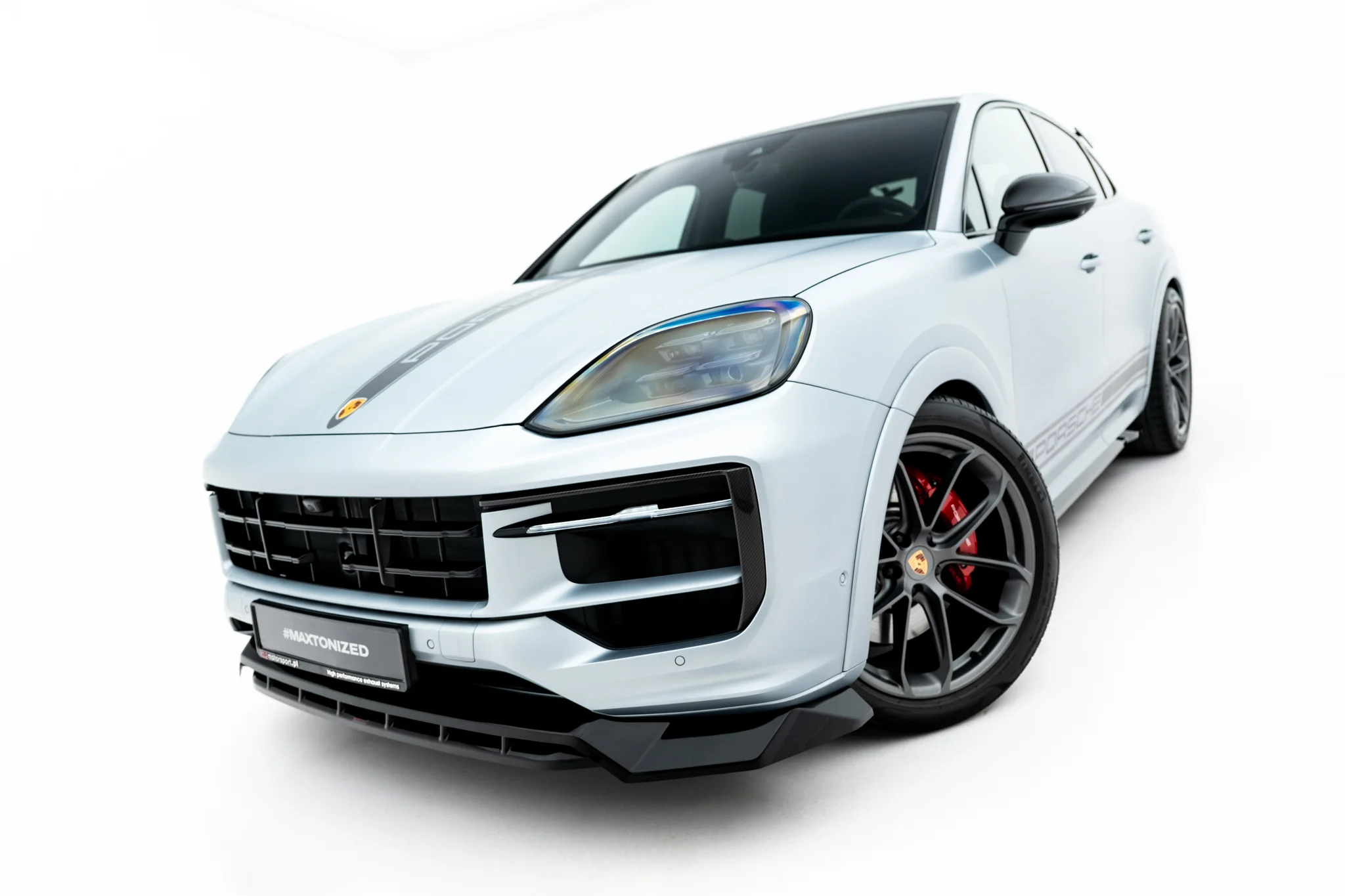 FRONT SPLITTER SUITABLE FOR PORSCHE CAYENNE SUV / COUPE MK3 FACELIFT – MAXTON DESIGN - 6