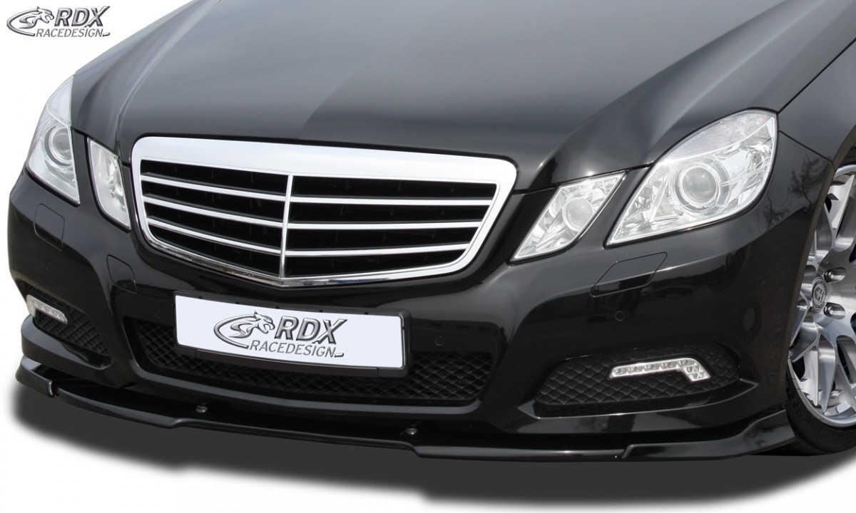 FRONT SPOILER VARIO-X MERCEDES E-CLASS W212 2009-2013 FRONT LIP SPLITTER