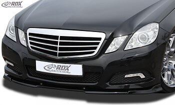 FRONT SPOILER VARIO-X MERCEDES E-CLASS W212 2009-2013 FRONT LIP SPLITTER