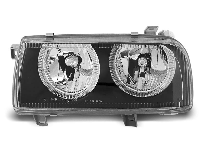 HEADLIGHTS VW VENTO 01.92-08.98 ANGEL EYES BLACK