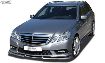 FRONT SPOILER VARIO-X MERCEDES E-CLASS W212 AMG-STYLING 2009-2013 (FIT FOR CARS WITH AMG-STYLING FRONTBUMPER) FRONT LIP SPLITTER