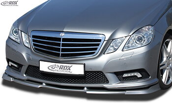 FRONT SPOILER VARIO-X MERCEDES E-CLASS W212 AMG-STYLING 2009-2013 (FIT FOR CARS WITH AMG-STYLING FRONTBUMPER) FRONT LIP SPLITTER