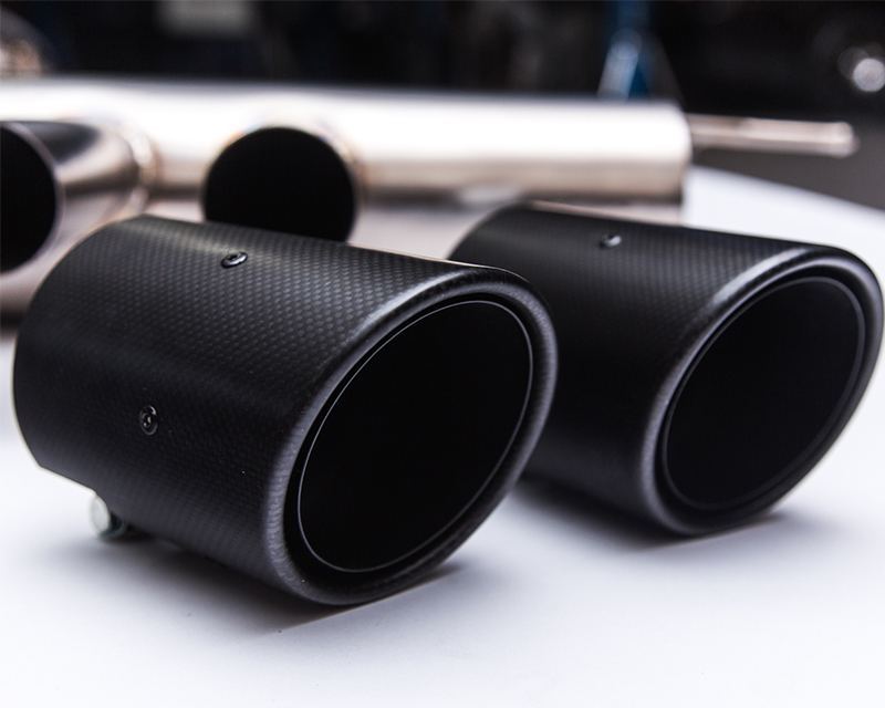 AGENCY POWER TITANIUM CATBACK EXHAUST W/CARBON TIPS FORD FOCUS ST 2013+ - 2