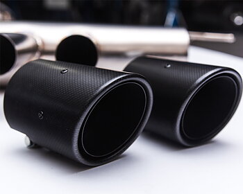 AGENCY POWER TITANIUM CATBACK EXHAUST W/CARBON TIPS FORD FOCUS ST 2013+
