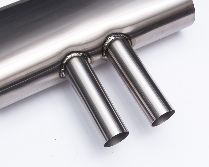 AGENCY POWER TITANIUM CATBACK EXHAUST W/CARBON TIPS FORD FOCUS ST 2013+ - 4