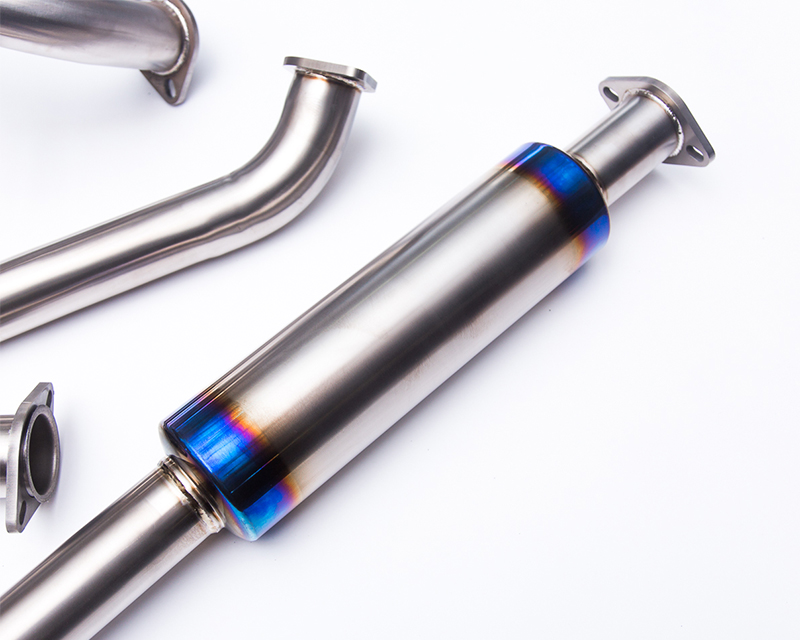 AGENCY POWER TITANIUM CATBACK EXHAUST W/CARBON TIPS FORD FOCUS ST 2013+ - 3