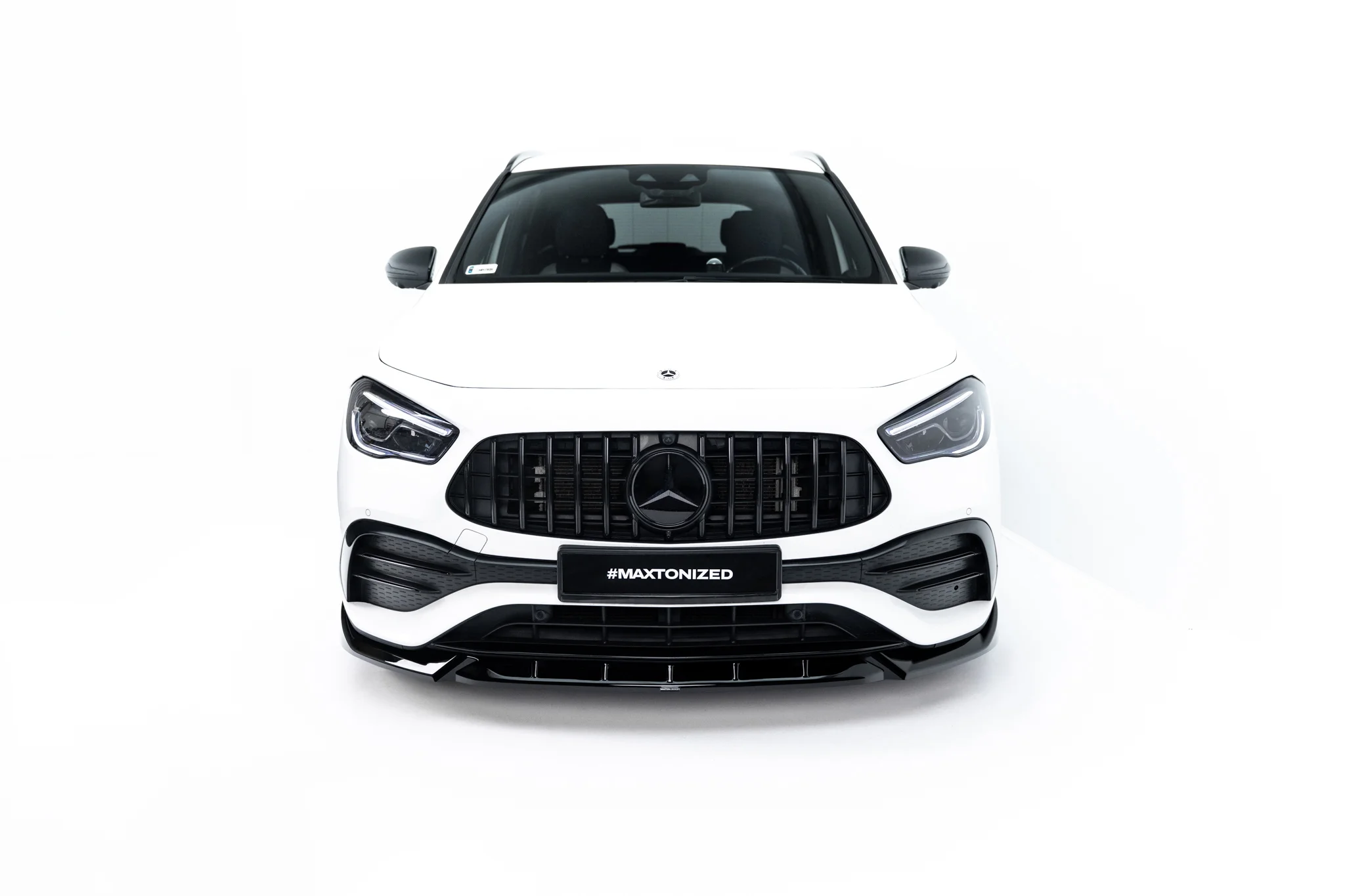 FRONT SPLITTER SUITABLE FOR MERCEDES-AMG GLA 35 H247 – MAXTON DESIGN - 2
