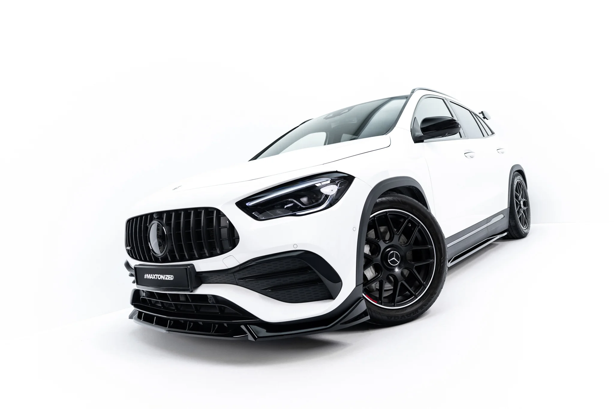 FRONT SPLITTER SUITABLE FOR MERCEDES-AMG GLA 35 H247 – MAXTON DESIGN