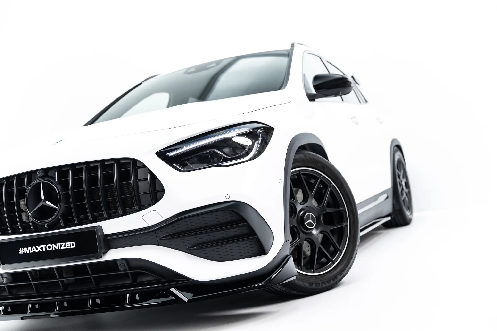 FRONT SPLITTER SUITABLE FOR MERCEDES-AMG GLA 35 H247 – MAXTON DESIGN - 3