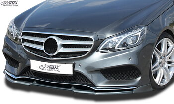 FRONT SPOILER VARIO-X MERCEDES E-CLASS W212 AMG-STYLING 2013+ (FIT FOR CARS WITH AMG-STYLING FRONTBUMPER) FRONT LIP SPLITTER