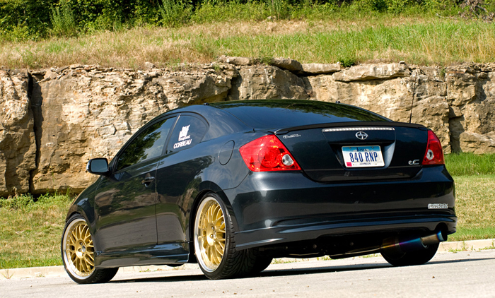 AGENCY POWER TITANIUM MUFFLER CATBACK EXHAUST SYSTEM SCION TC 05-10 - 2