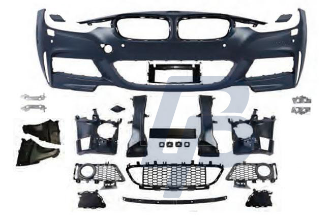 BMW F30 10.11- M-PAKIET  PDC FRONT BUMPER - 2