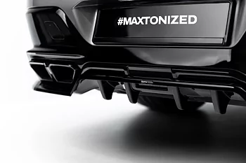 REAR SPLITTER (WITH VERTICAL BARS) V.2 SUITABLE FOR BMW M760E G70 – MAXTON DESIGN
