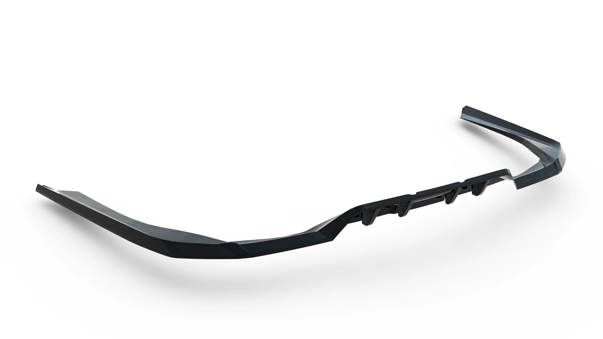 REAR SPLITTER (WITH VERTICAL BARS) V.2 SUITABLE FOR BMW M760E G70 – MAXTON DESIGN - 6