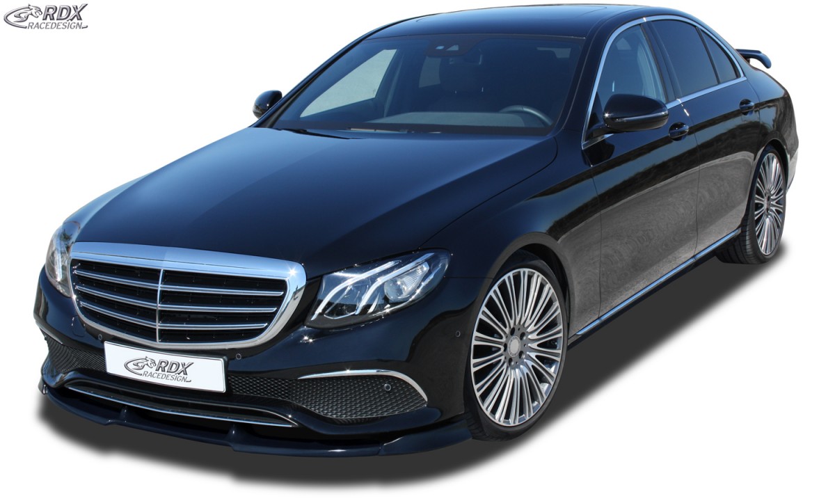 FRONT SPOILER VARIO-X MERCEDES E-CLASS W213 2016+ FRONT LIP SPLITTER - 2