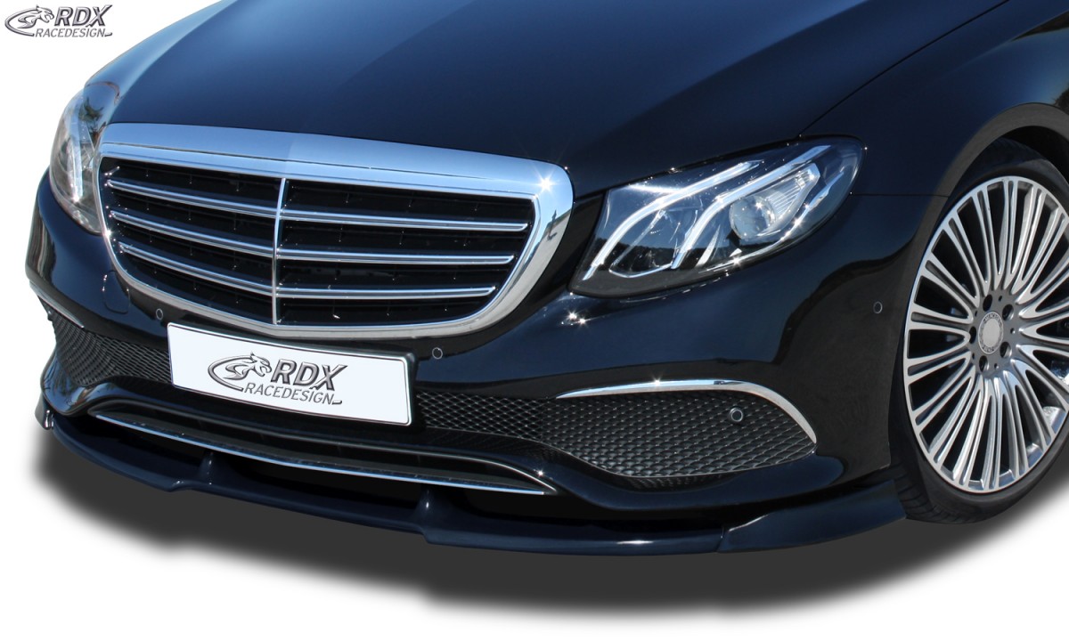 FRONT SPOILER VARIO-X MERCEDES E-CLASS W213 2016+ FRONT LIP SPLITTER