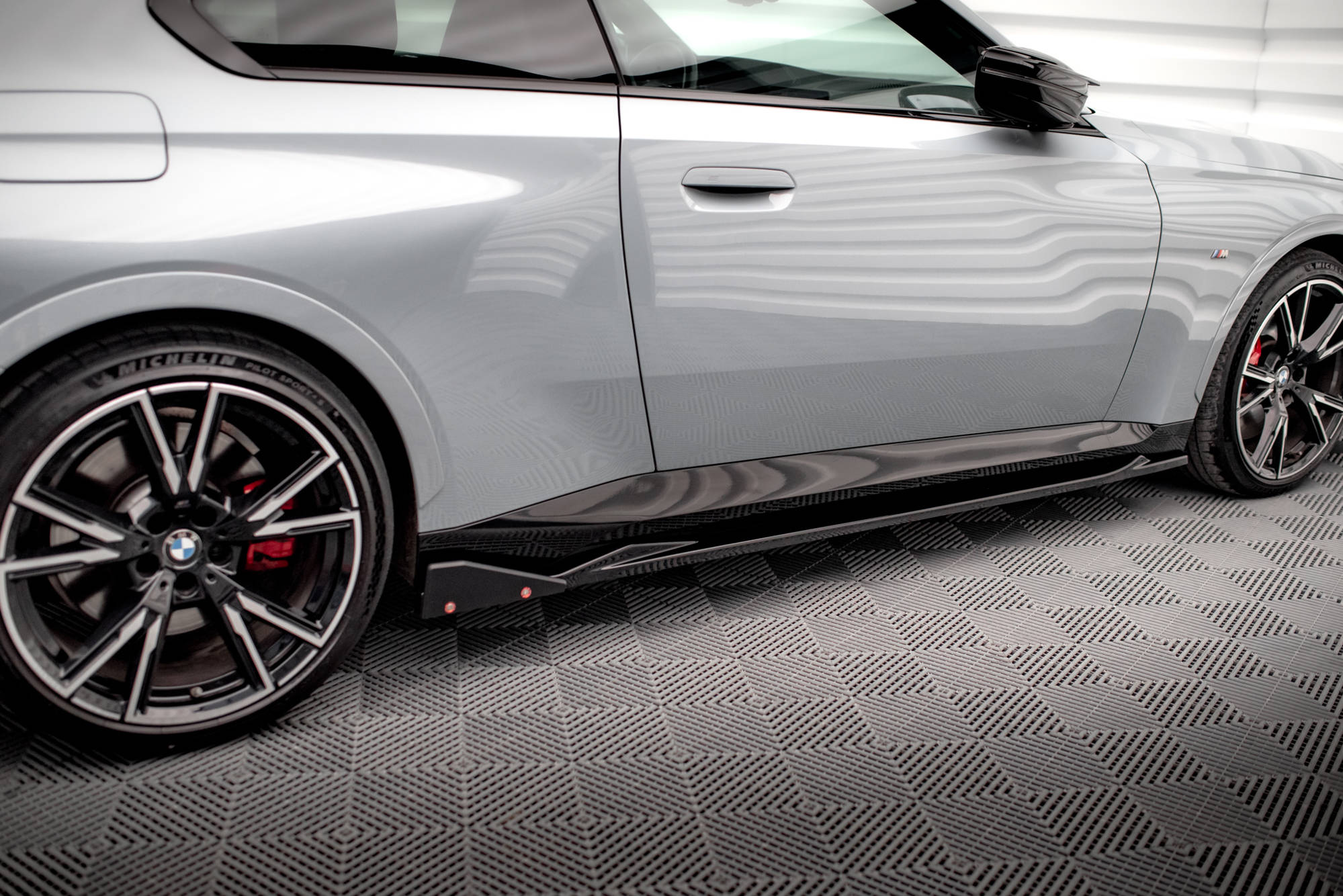 Side Skirts Diffusers V.2 + Flaps BMW 2 Coupe M-Pack / M240i G42 - 4