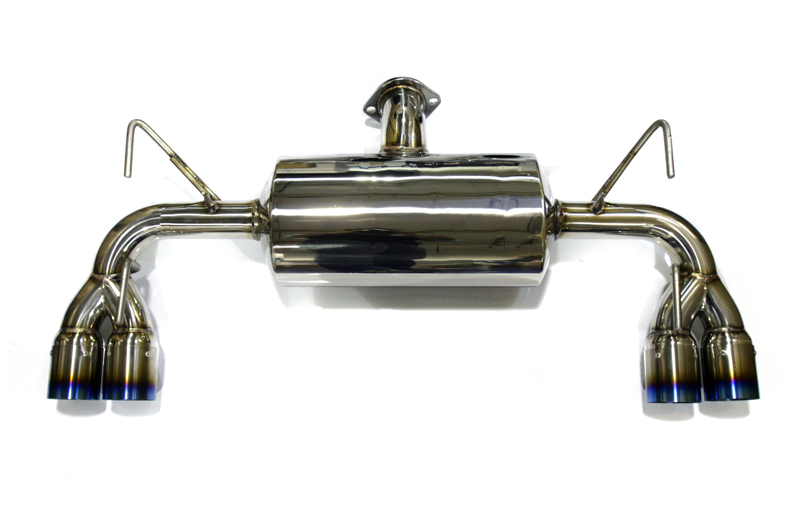 AGENCY POWER TITANIUM TIP CATBACK EXHAUST SUBARU STI 08-12 - 2