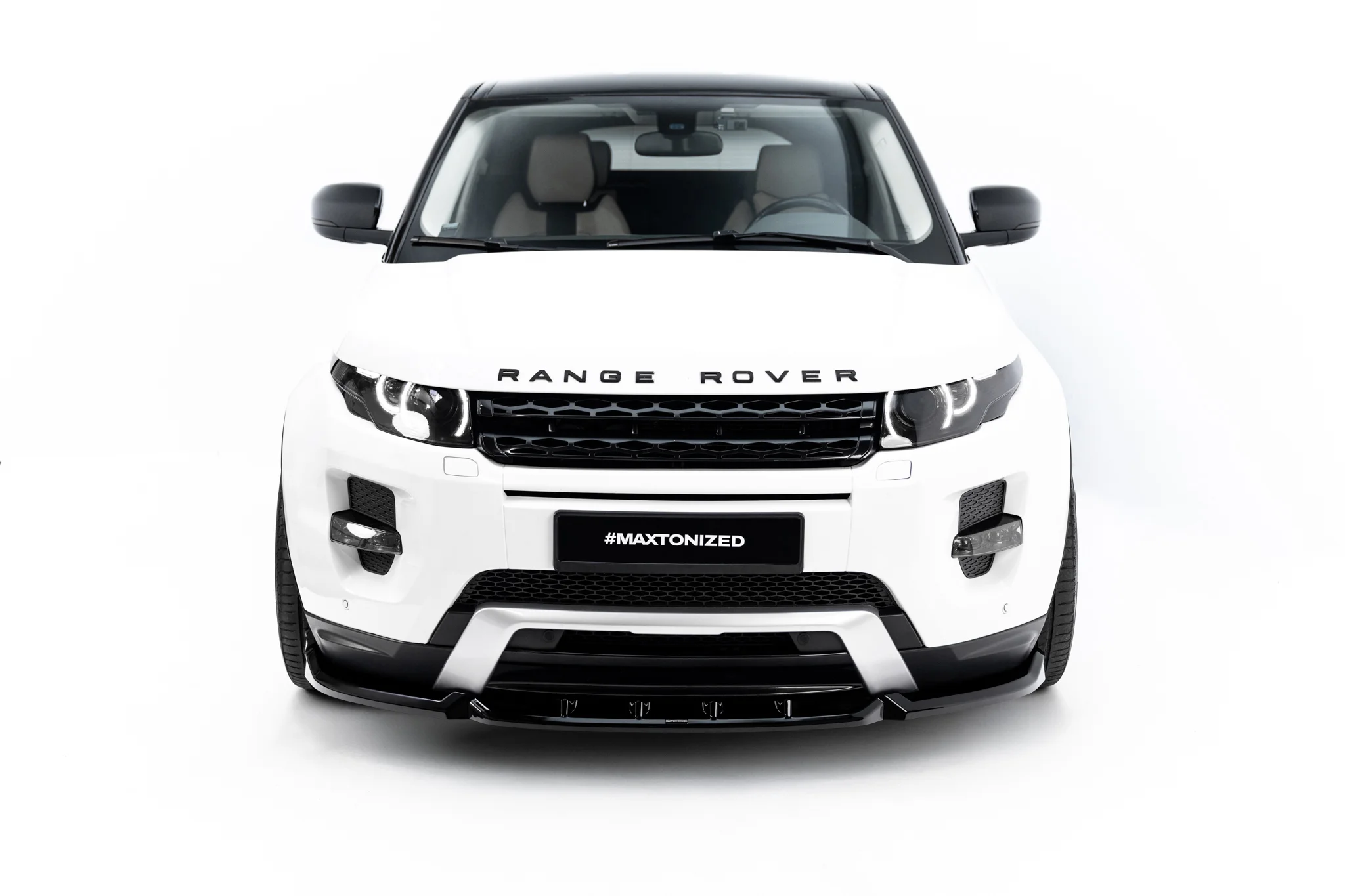FRONT SPLITTER SUITABLE FOR LAND ROVER RANGE ROVER EVOQUE MK1 – MAXTON DESIGN - 2