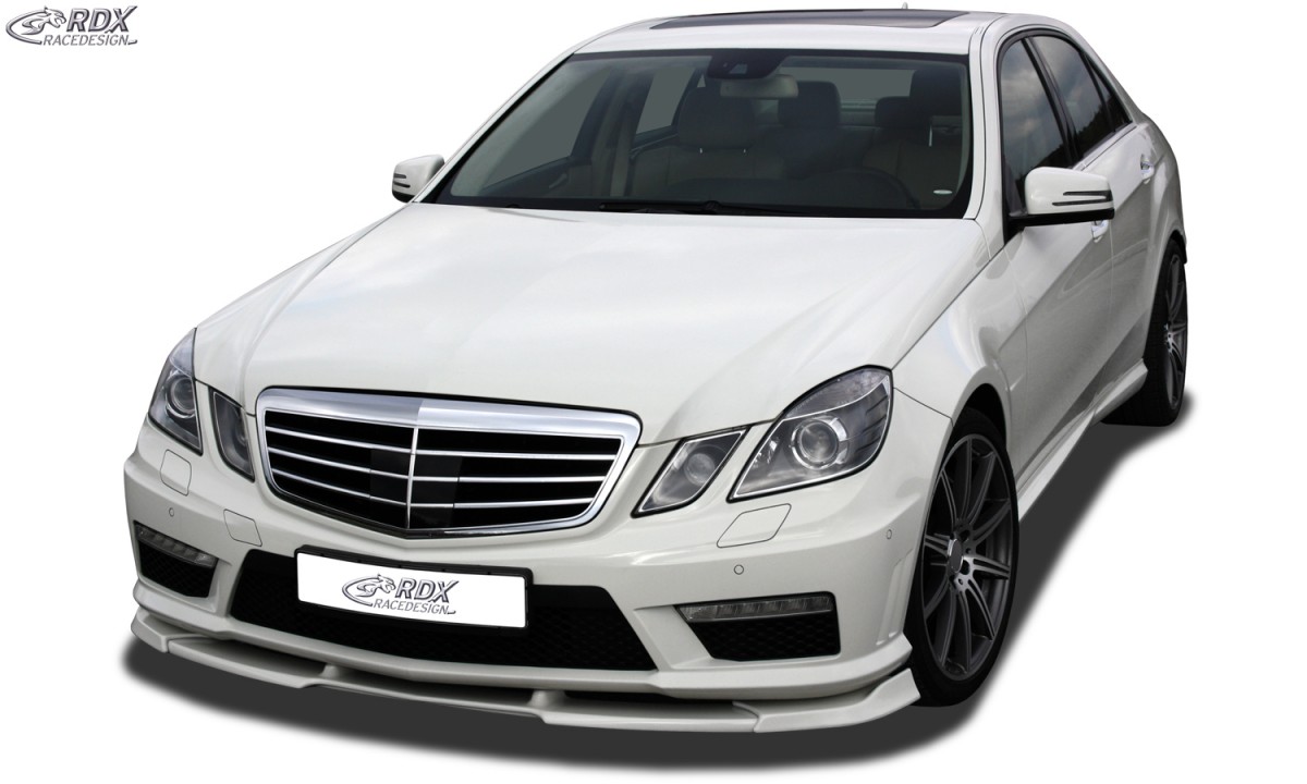 FRONT SPOILER VARIO-X MERCEDES E-KLASSE W212 AMG 2009-2013 FRONT LIP SPLITTER - 2