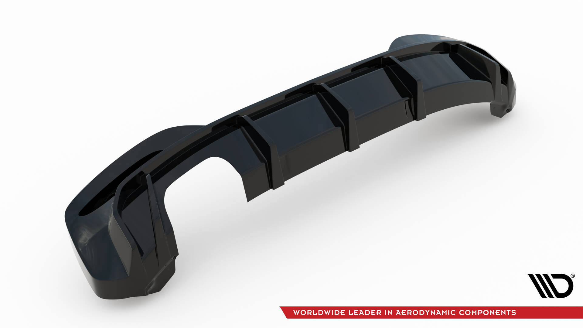Rear Valance BMW 1 M-Pack F20 Facelift (Single side dual exhaust version) - 5