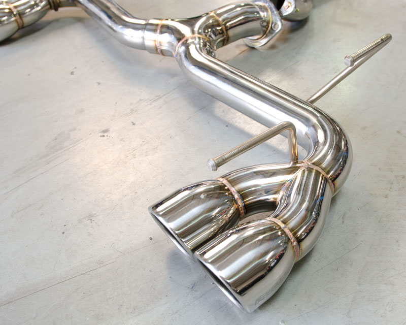 AGENCY POWER STAINLESS TIP CATBACK EXHAUST W/O MUFFLER SUBARU WRX STI HATCH 08-12
