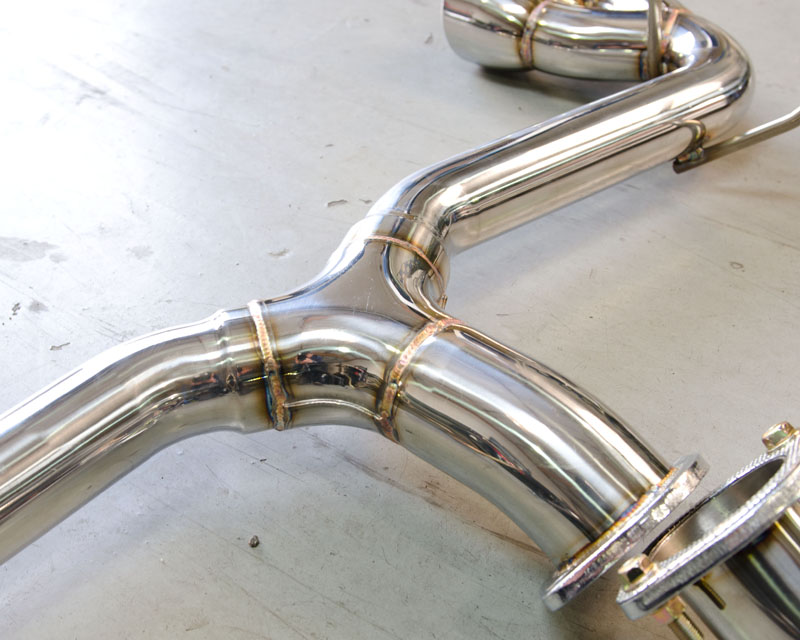AGENCY POWER STAINLESS TIP CATBACK EXHAUST W/O MUFFLER SUBARU WRX STI HATCH 08-12 - 3