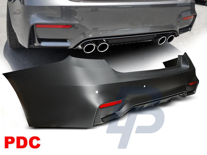 BMW F30 SEDAN 10.11- M3 STYLE PDC REAR BUMPER - 4