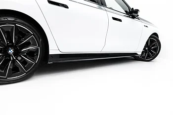 SIDE SKIRTS DIFFUSERS V.2  SUITABLE FOR BMW I7 E-DRIVE50 M-PACK / I7 X-DRIVE60 M-PACK / I7 M70 XDRIVE M-PACK G70 – MAXTON DESIGN