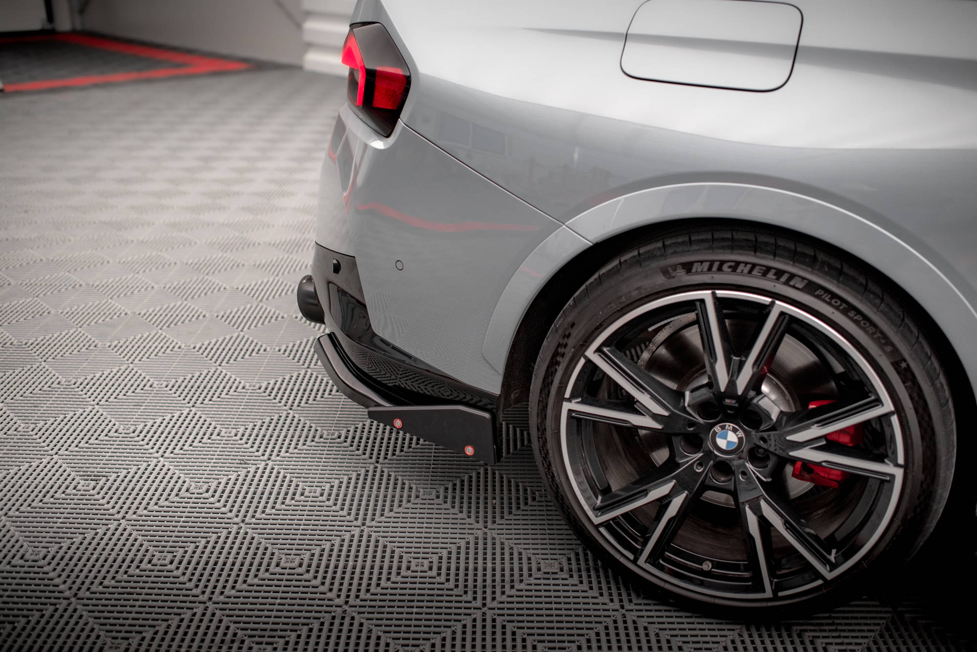 Rear Side Splitters V.2 + Flaps BMW 2 Coupe M240i G42 - 3