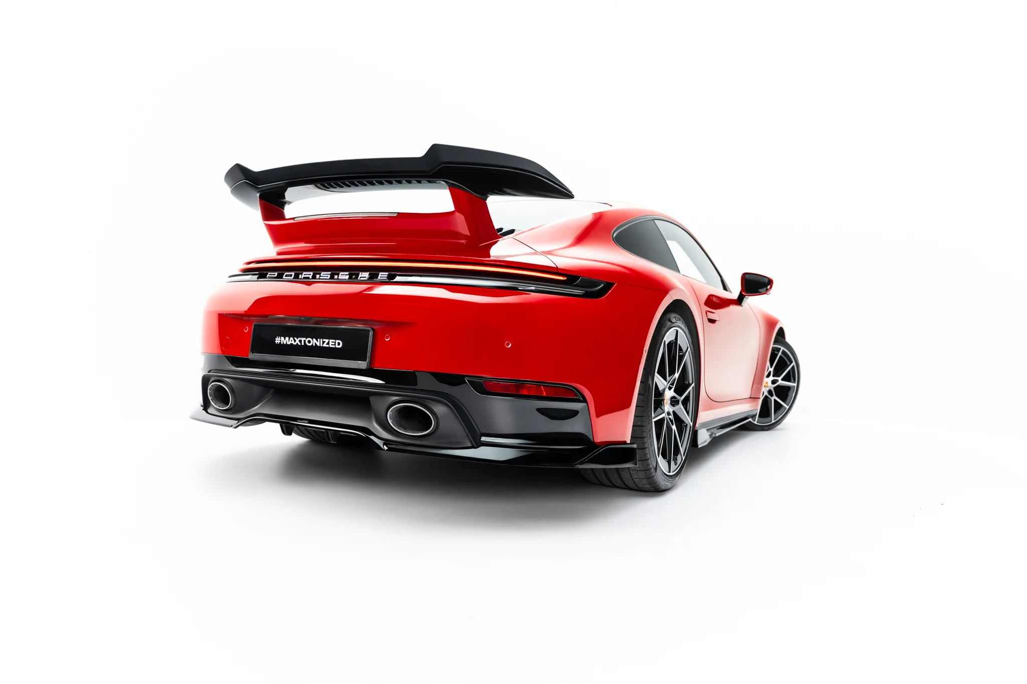 REAR SPLITTER (WITH VERTICAL BARS) SUITABLE FOR PORSCHE 911 CARRERA AERO 992 FACELIFT – MAXTON DESIGN - 2
