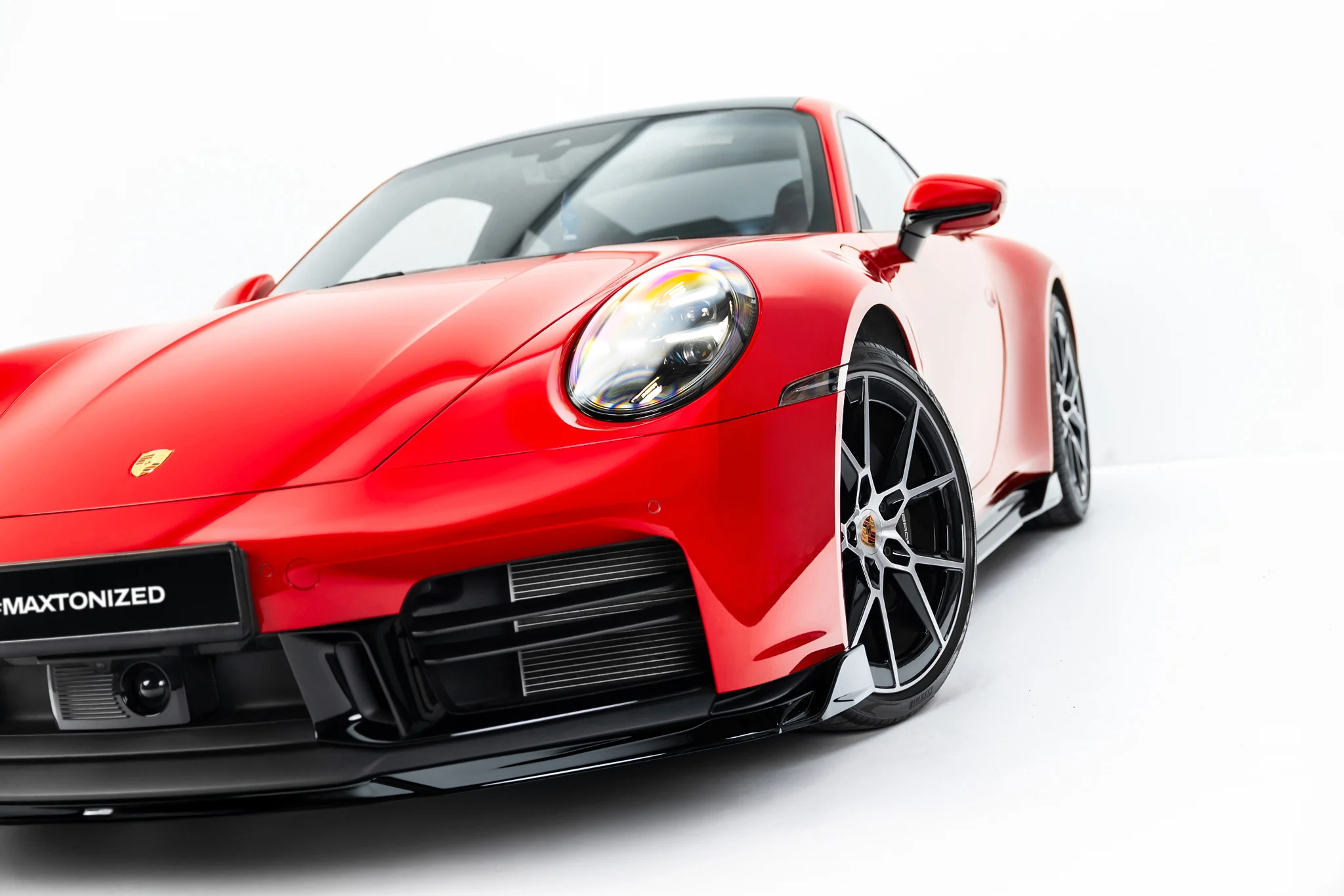 FRONT SPLITTER SUITABLE FOR PORSCHE 911 CARRERA AERO / CARRERA GTS 992 FACELIFT – MAXTON DESIGN - 7