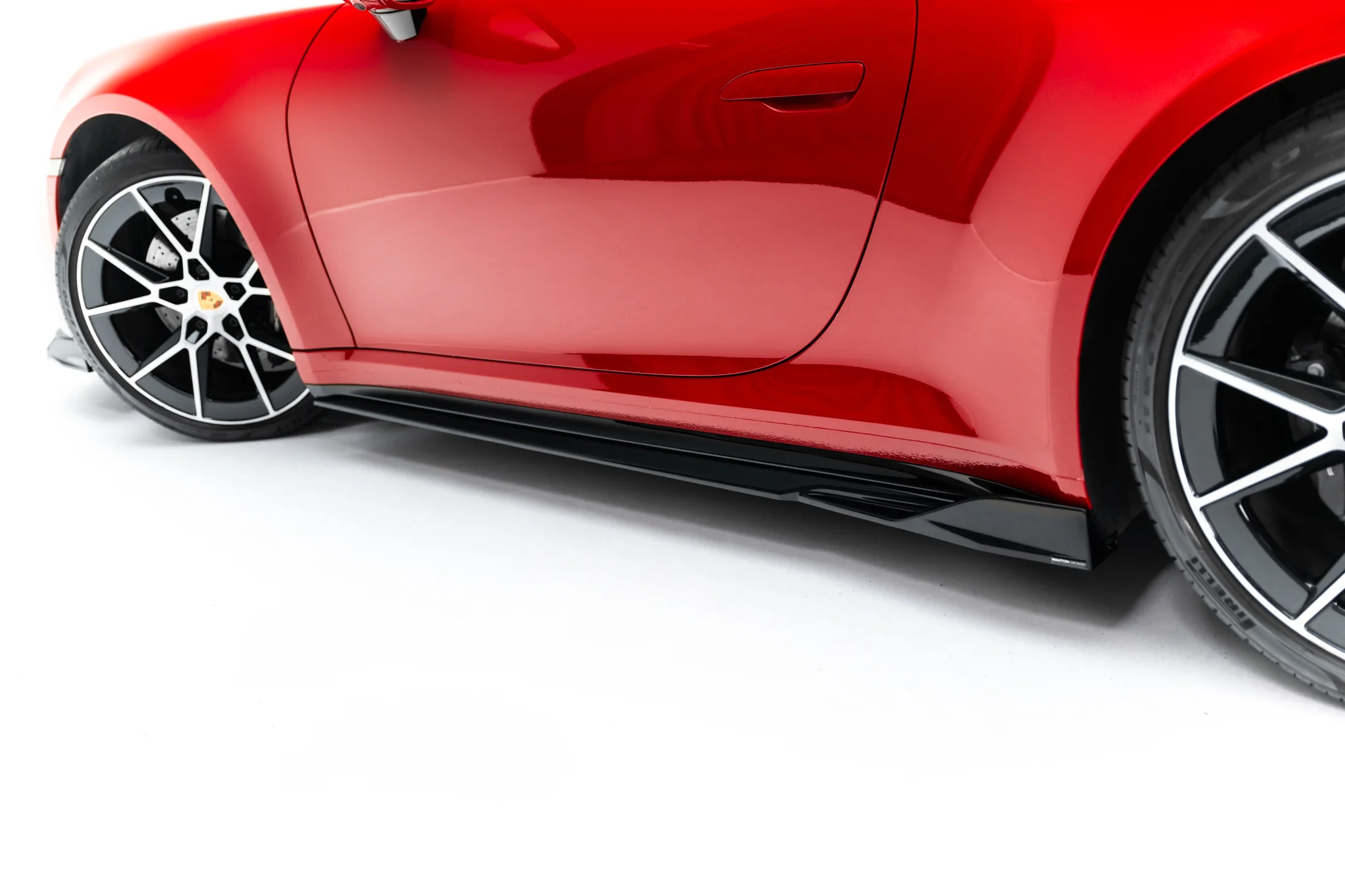 SIDE SKIRTS DIFFUSERS SUITABLE FOR PORSCHE 911 CARRERA AERO / CARRERA GTS SPORTDESIGN 992 FACELIFT – MAXTON DESIGN - 2