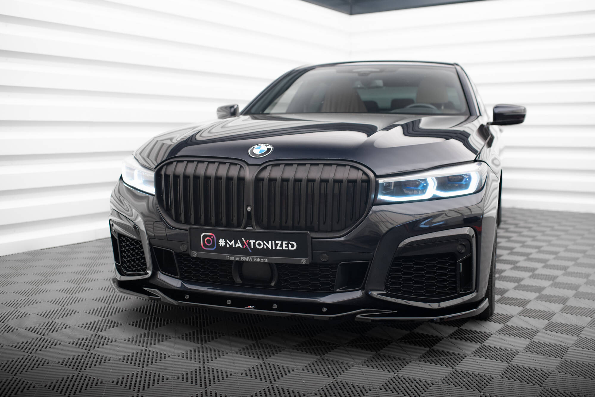Front Splitter V.3 BMW 7 G11 M-Pack Facelift - 4