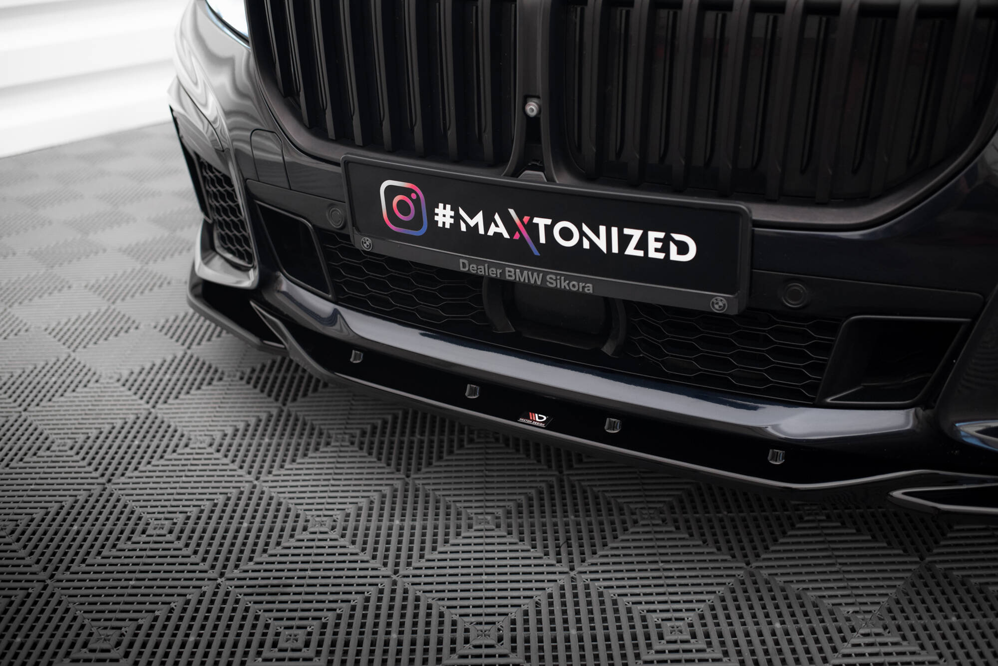 Front Splitter V.3 BMW 7 G11 M-Pack Facelift - 3