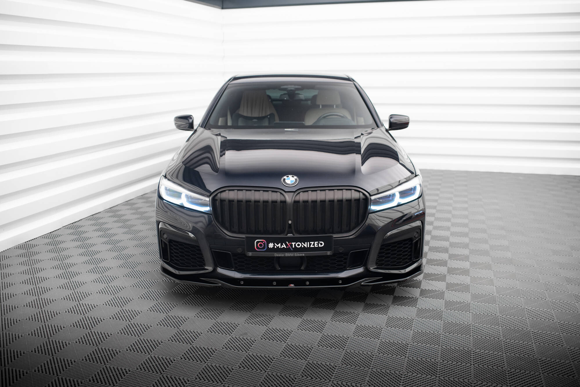 Front Splitter V.3 BMW 7 G11 M-Pack Facelift - 2