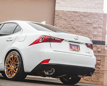 AGENCY POWER POLISHED STAINLESS STEEL CATBACK EXHAUST LEXUS IS 250|350 2014+
