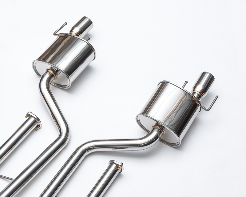 AGENCY POWER POLISHED STAINLESS STEEL CATBACK EXHAUST LEXUS IS 250|350 2014+ - 3