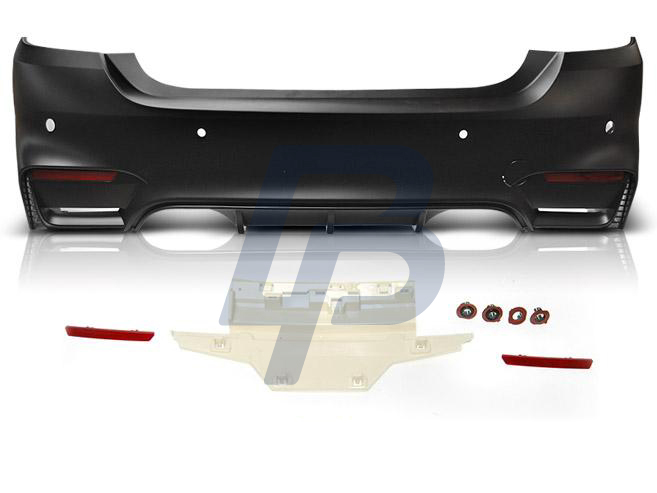 BMW F32/F33 10.13- M4 STYLE  PDC REAR BUMPER - 2