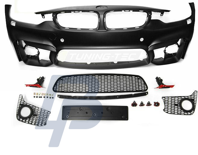 BMW F32/F33/F36 10.13- M4 STYLE PDC FRONT BUMPER - 5
